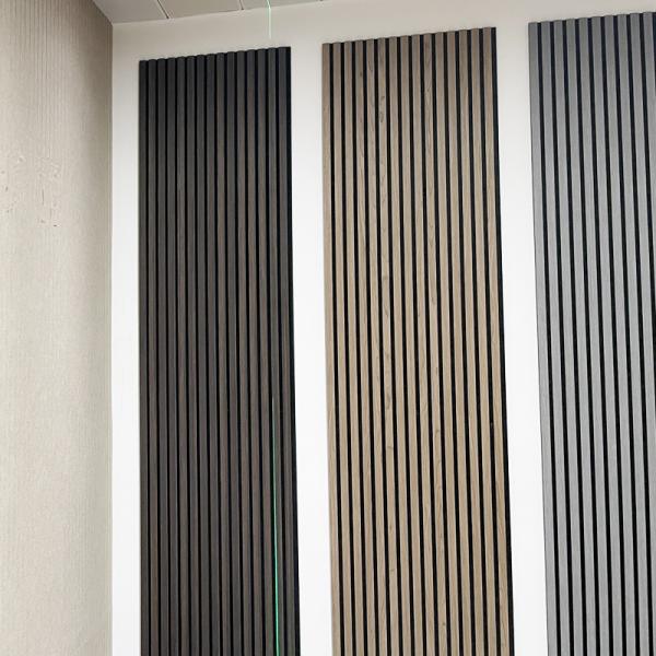 木條格柵電視背景板